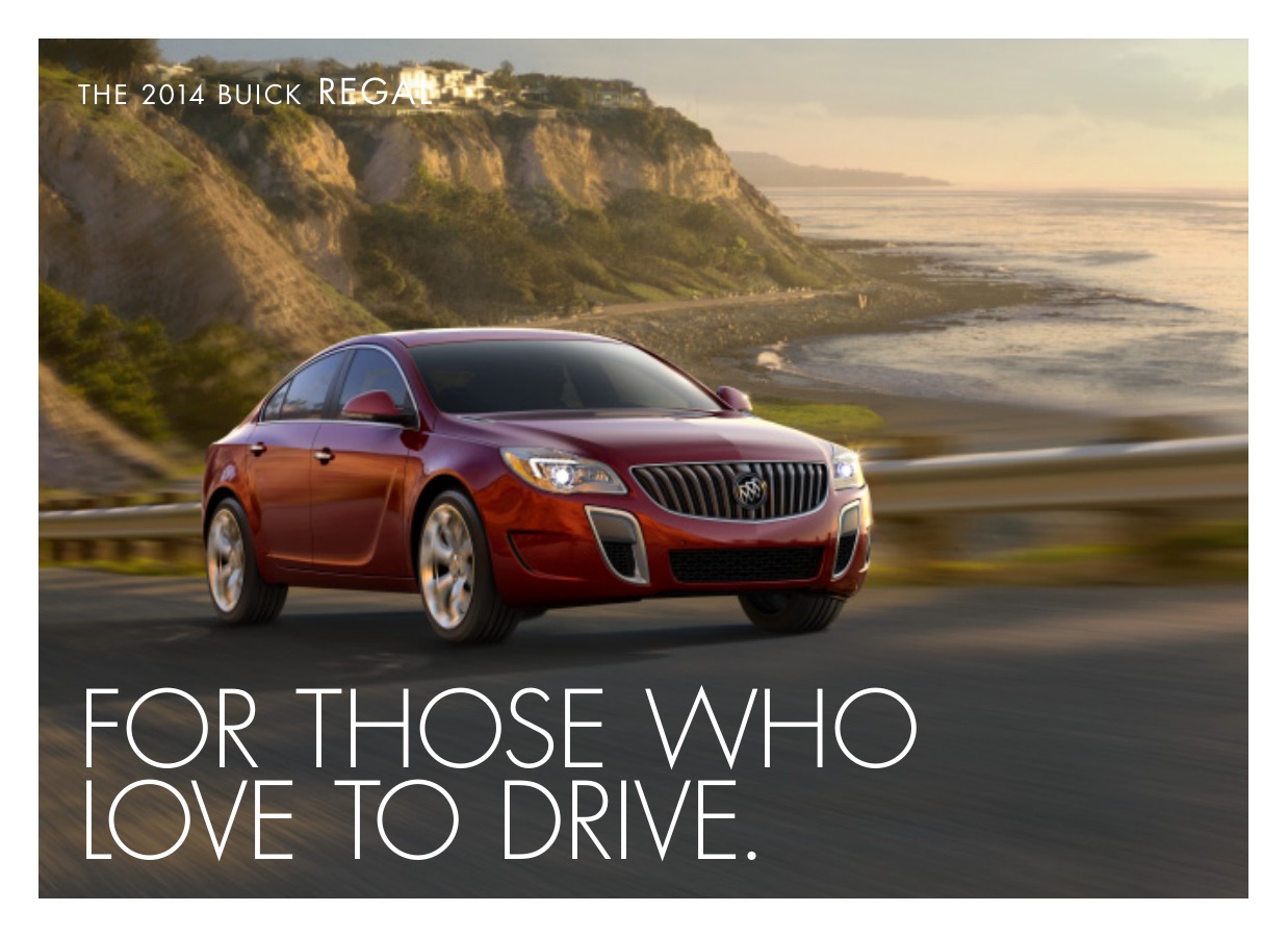 2014 Buick Regal Brochure